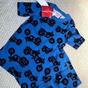 Hanna Andersson size 120 6/7 short john pajamas